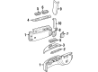 GMC K1500 Suburban Cup Holder Diagram - 15984249