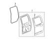 2011 GMC Canyon Door Seal Diagram - 15290818