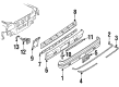 Buick Bumper Reflector Diagram - 919638
