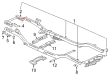 Buick Sway Bar Bracket Diagram - 12479994