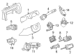 Cadillac Steering Angle Sensor Diagram - 13589991