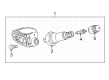 Cadillac TPMS Sensor Diagram - 13538761