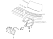 Pontiac LeMans Fog Light Diagram - 16504990