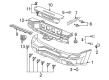 GMC Envoy Bumper Diagram - 12335703