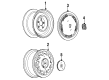 Oldsmobile Custom Cruiser Spare Wheel Diagram - 12503566