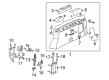 Buick Terraza Cup Holder Diagram - 15932810