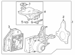 GMC Brake Fluid Level Sensor Diagram - 85667449