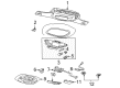 Cadillac Dome Light Connector Diagram - 25682804