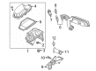 Chevy Malibu Air Intake Coupling Diagram - 84027079
