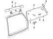GMC Liftgate Hinge Diagram - 14068154