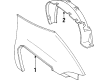 Pontiac Trans Sport Fender Splash Shield Diagram - 10210070
