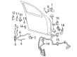 Cadillac Door Handle Diagram - 15205689