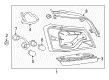 Chevy Impala Tail Light Diagram - 84527172
