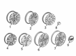 Cadillac CT6 Spare Wheel Diagram - 84632425