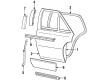 Cadillac Seville Door Seal Diagram - 3535222