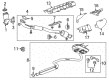 Chevy Malibu Muffler Diagram - 23412091