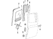 GMC V3500 Door Hinge Diagram - 14001304