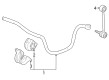 Cadillac Sway Bar Kit Diagram - 85577163