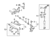 Cadillac Control Arm Diagram - 20799880