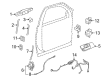 Chevy Door Striker Diagram - 15844622