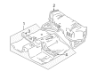 Chevy Tracker Floor Pan Diagram - 91176859