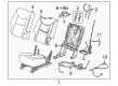 GMC Seat Cushion Pad Diagram - 84489895