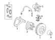 Pontiac Brake Caliper Bracket Diagram - 88965588