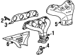 Chevy Prizm Exhaust Heat Shield Diagram - 94856792