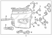 GMC Sierra 3500 HD Light Socket Diagram - 84389022