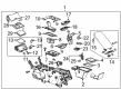 Chevy Center Console Diagram - 84270361