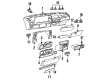Pontiac LeMans Blower Control Switches Diagram - 90245229