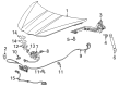 Chevy Corvette Hood Latch Diagram - 84839546