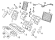 2002 Pontiac Grand Am Seat Cushion Pad Diagram - 22605030