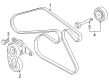 Cadillac Drive Belt Diagram - 12645921
