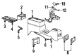 Oldsmobile Intrigue Dome Light Connector Diagram - 8901283