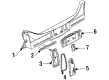 Cadillac Eldorado Back Up Light Diagram - 5976192