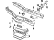 Pontiac Bumper Diagram - 12335072