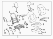 Chevy Spark Seat Cushion Pad Diagram - 42532582