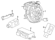 2022 Cadillac CT4 Occupant Detection Sensor Diagram - 86825887