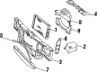 1987 GMC Caballero Fan Shroud Diagram - 14013237
