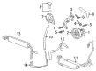 Cadillac CTS Power Steering Pump Diagram - 25914590