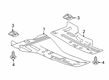 Chevy Cruze Fender Splash Shield Diagram - 23451794