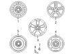Pontiac Vibe Spare Wheel Diagram - 19205356