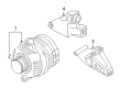 Chevy Alternator Bracket Diagram - 96892600