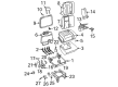 2004 Buick Rendezvous Seat Cushion Pad Diagram - 88949284