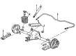 Oldsmobile Axle Beam Mount Diagram - 10000072