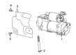 GMC Yukon XL Starter Diagram - 12689541