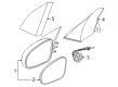 Saturn Ion Side View Mirrors Diagram - 10363817