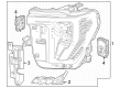 GMC Headlight Diagram - 86581009