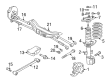 Oldsmobile Intrigue Coil Springs Diagram - 10391592